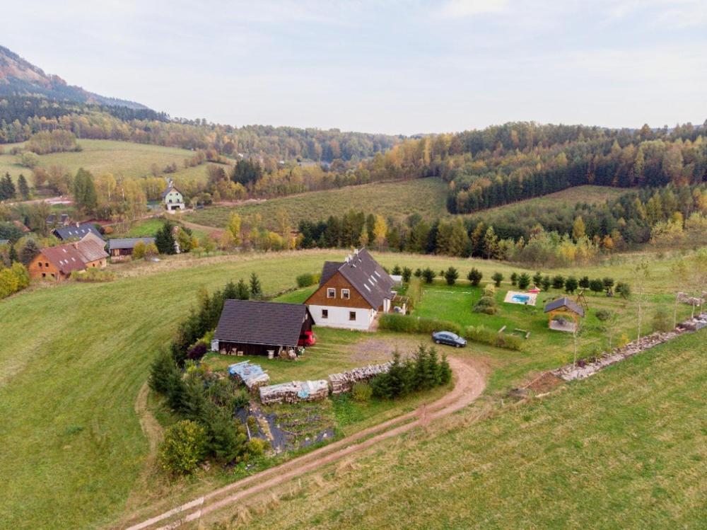 Apartman V Chaloupce Na Vrsku Bernsdorf Екстериор снимка